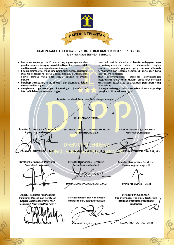 Pakta Integritas
